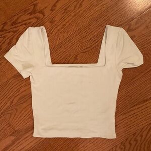 Aritzia White Contour Women's Top